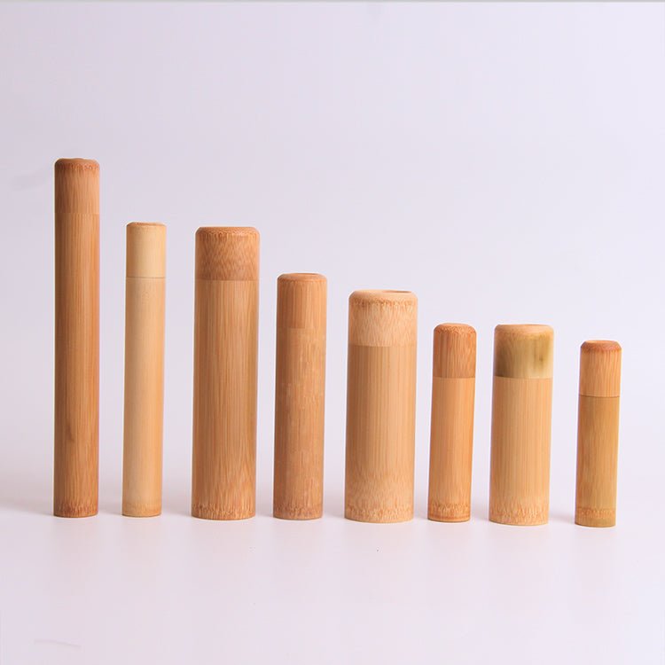 Natural Bamboo Tea Canister – 10CM