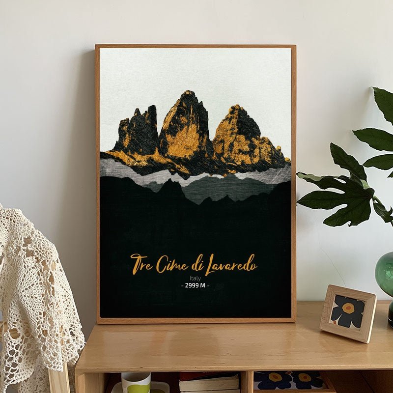 Minimalist Abstract Wall Print – 2999M, 30x42cm