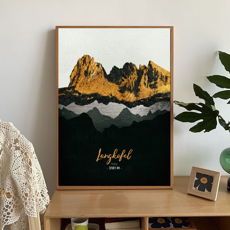 Minimalist Abstract Wall Print – 2999M, 50x70cm